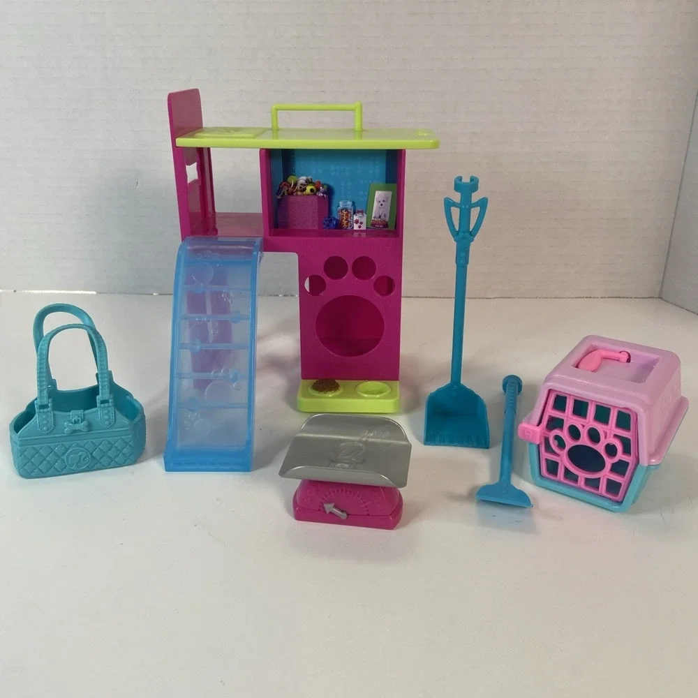 Barbie Puppy Playtime Playset with Accessories Lot of 6 Pieces for Doll Pet Dogs
